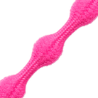 Caterpy Run No-Tie Shoelaces - Flamingo Pink