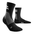 CEP Compression Unisex Training Mid Cut Compression Socks - Black