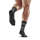 CEP Compression Unisex Training Mid Cut Compression Socks - Black