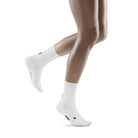 CEP Compression Women's Classic Mid Cut Compression Socks - White