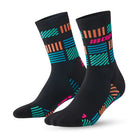 CEP Compression Women's The Run Limited Edition Compression Mid Cut Socks - Black/Neon Pink