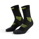 CEP Core Run Mid Cut Compression Socks 5.0 - Black/Lime