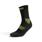 CEP Core Run Mid Cut Compression Socks 5.0 - Black/Lime