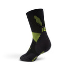 CEP Core Run Mid Cut Compression Socks 5.0 - Black/Lime