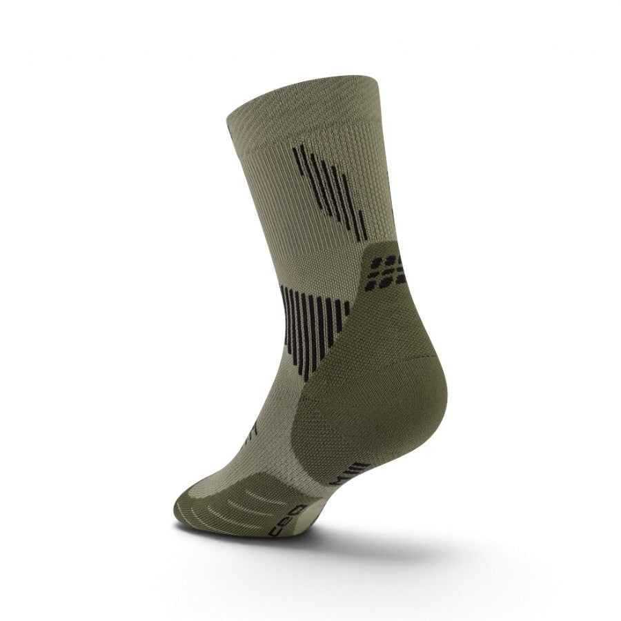 CEP Core Run Mid Cut Compression Socks 5.0 - Olive
