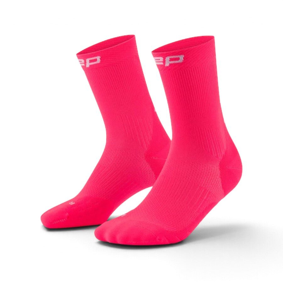 CEP Core Run Mid Cut Compression Socks 5.0 - Pink