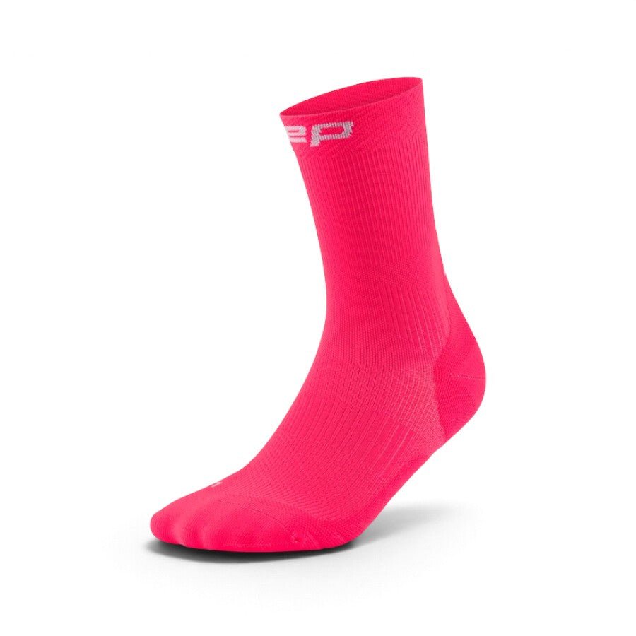 CEP Core Run Mid Cut Compression Socks 5.0 - Pink