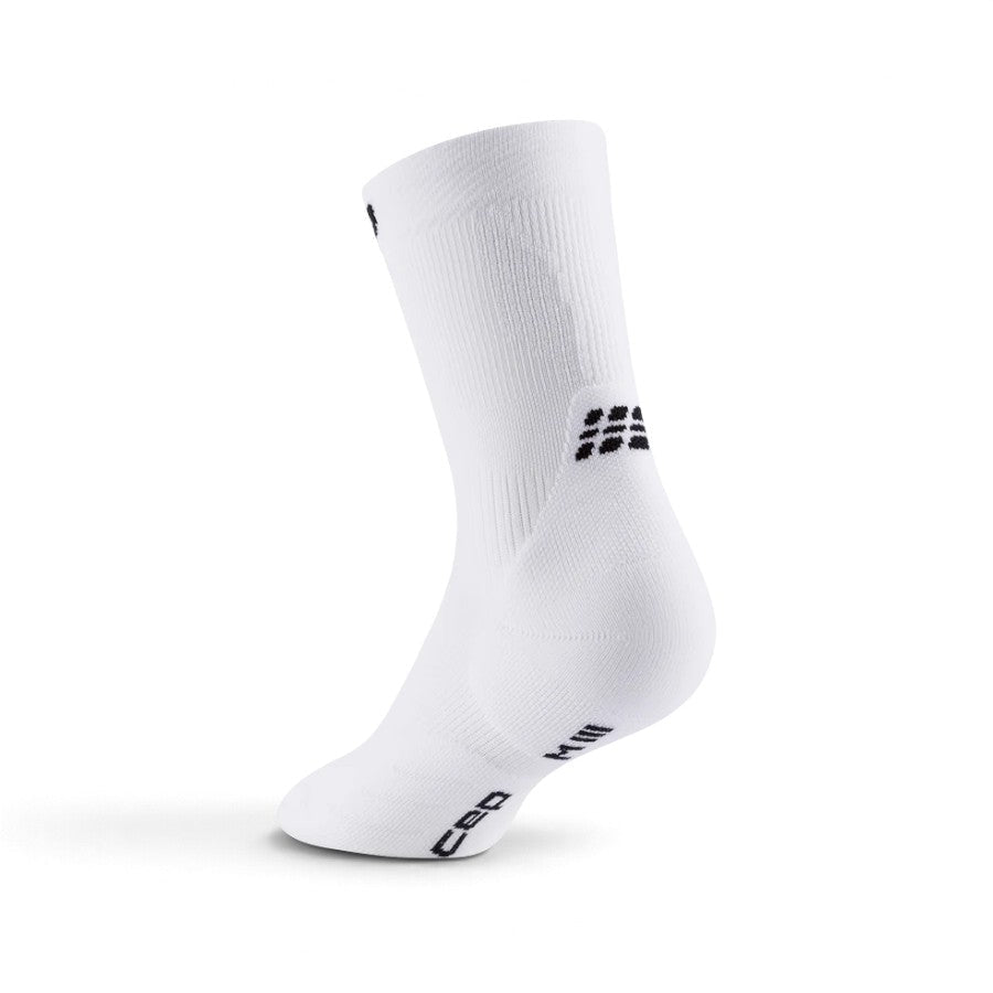 CEP Core Run Mid Cut Compression Socks 5.0 - White