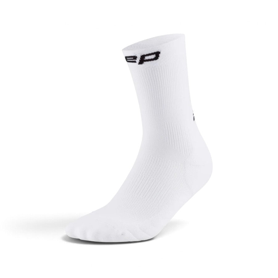 CEP Core Run Mid Cut Compression Socks 5.0 - White