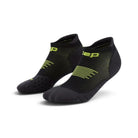 CEP Core Run No Show Socks 5.0 - Black/Lime