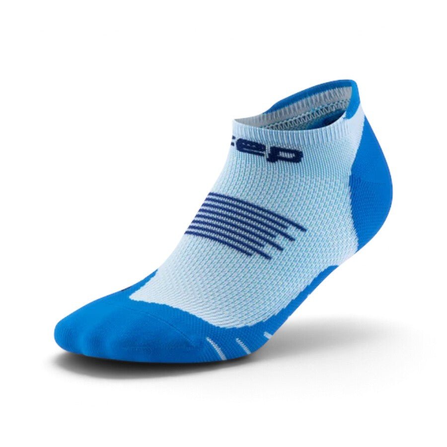 CEP Core Run No Show Socks 5.0 - Blue/Ice
