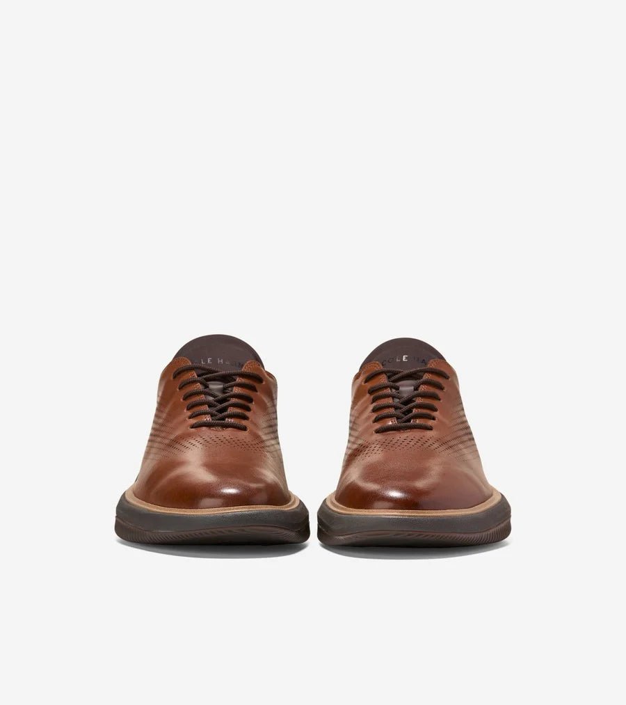 Cole Haan Men's Grand Phaze Laser Quick - On Oxfords - British Tan/Natural/Java