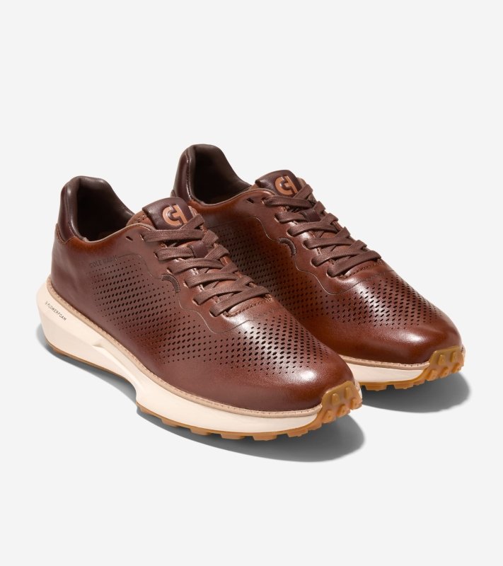 Cole Haan Men's Grandpro Ashland Laser - Acorn/Madeira/Ivory