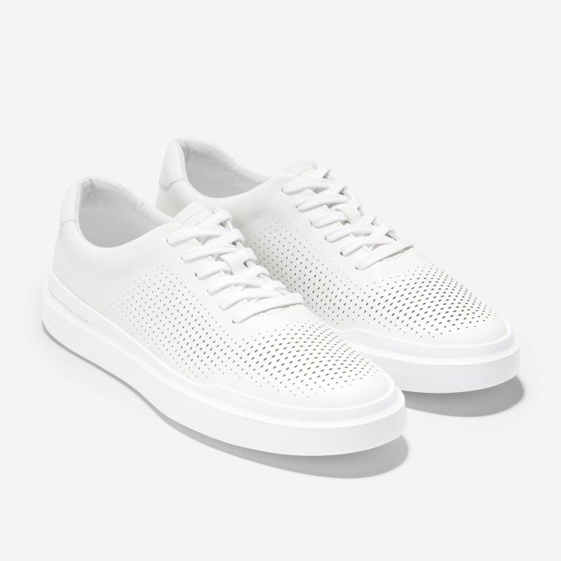 Cole Haan Men's GrandPro Rally Laser Cut - White