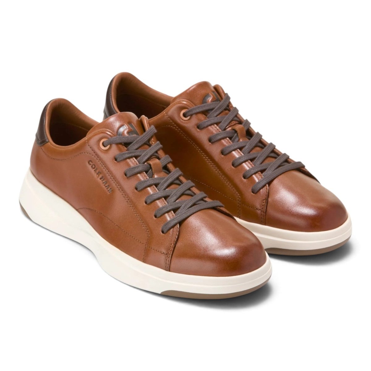 Cole Haan Men's GrandPro Tennis 2.0 Sneakers - British Tan/Dark Chocolate