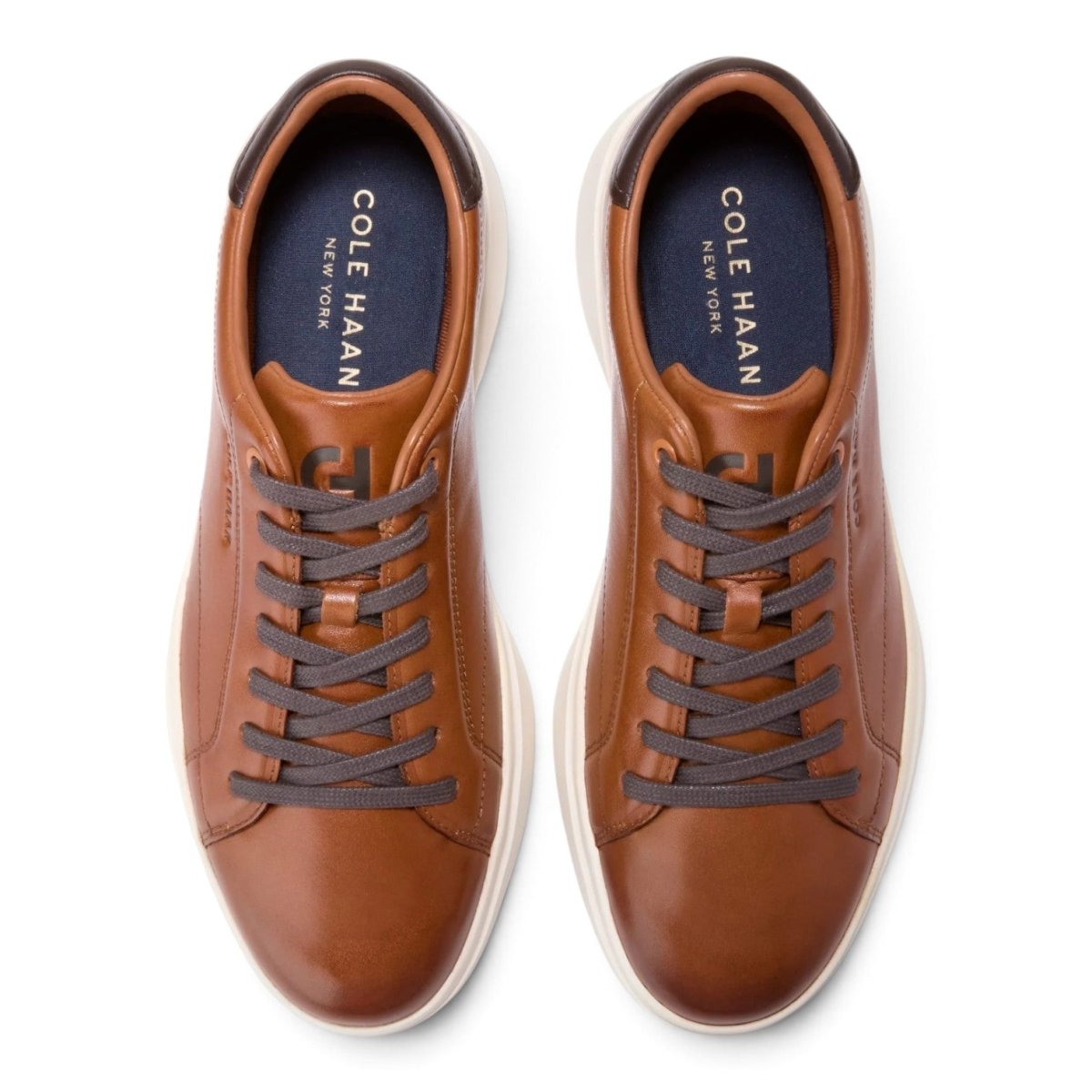 Cole Haan Men's GrandPro Tennis 2.0 Sneakers - British Tan/Dark Chocolate