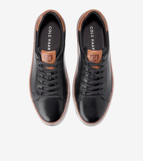 Cole Haan Men's GrandPro Topspin Sneakers - Black/British Tan/Dove
