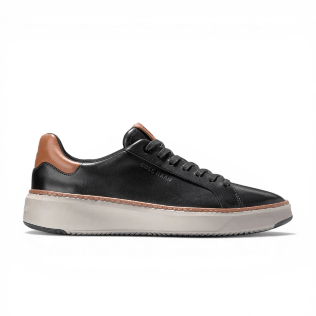 Cole Haan Men's GrandPro Topspin Sneakers - Black/British Tan/Dove