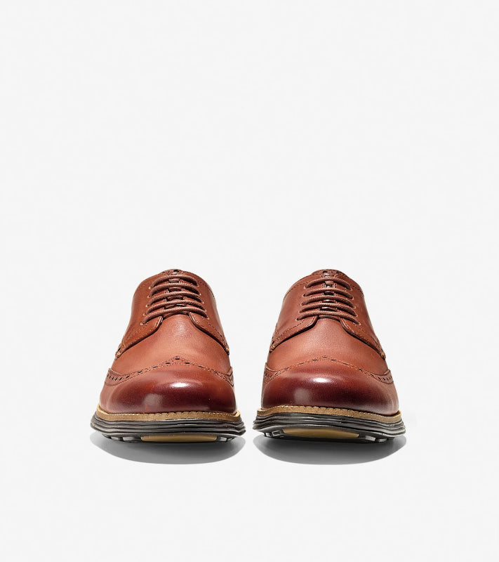 Cole Haan Men's OriginalGrand Wingtip - Woodbury/Java