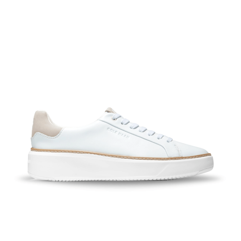 Cole Haan Women's GrandPro Topspin - White/Dove