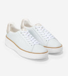 Cole Haan Women's GrandPro Topspin - White/Dove