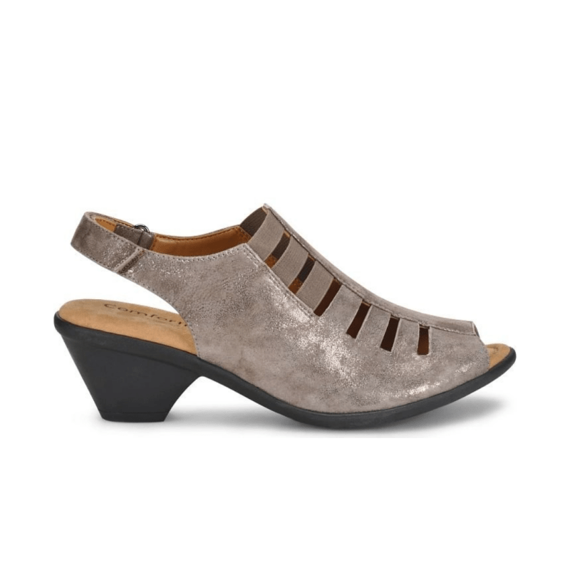 Comfortiva Women's Faye - Smoke Foil Suede