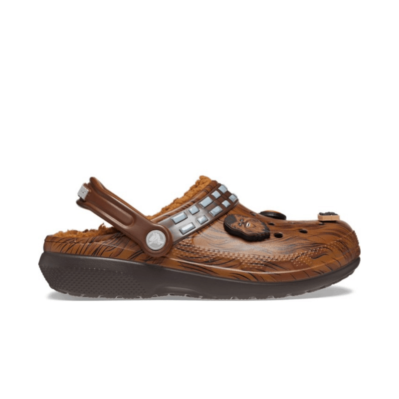 Crocs Toddler Star Wars Chewbacca Classic Lined Clog - Espresso