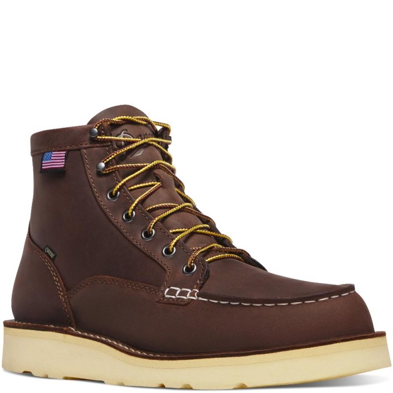 Danner Men's Bull Run Moc Toe 6" GTX - Brown