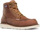 Danner Men's Bull Run Moc Toe 6" Work Boot - Tobacco