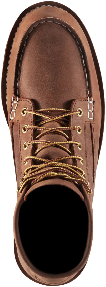 Danner Men's Bull Run Moc Toe 6" Work Boot - Tobacco
