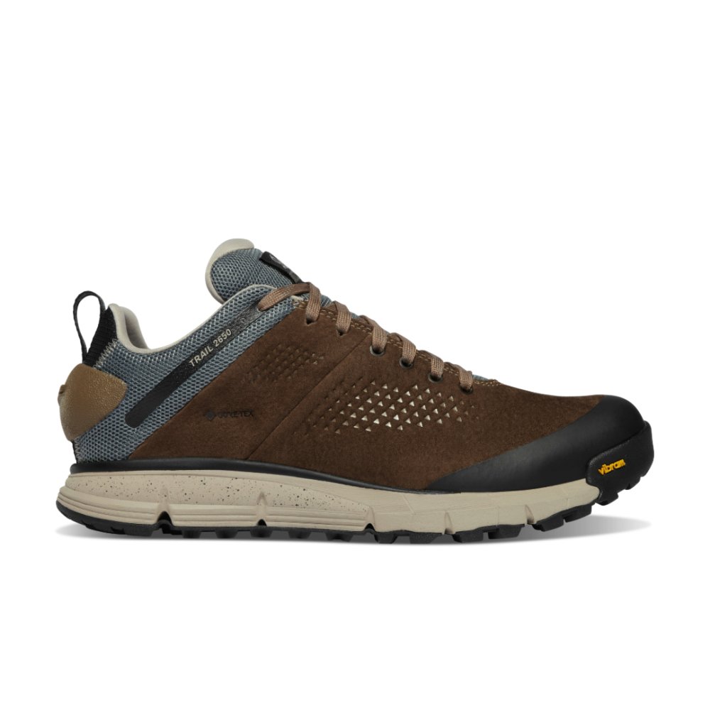 Danner Men's Trail 2650 GTX Hiking Shoe- Kangaroo Brown/Stormy