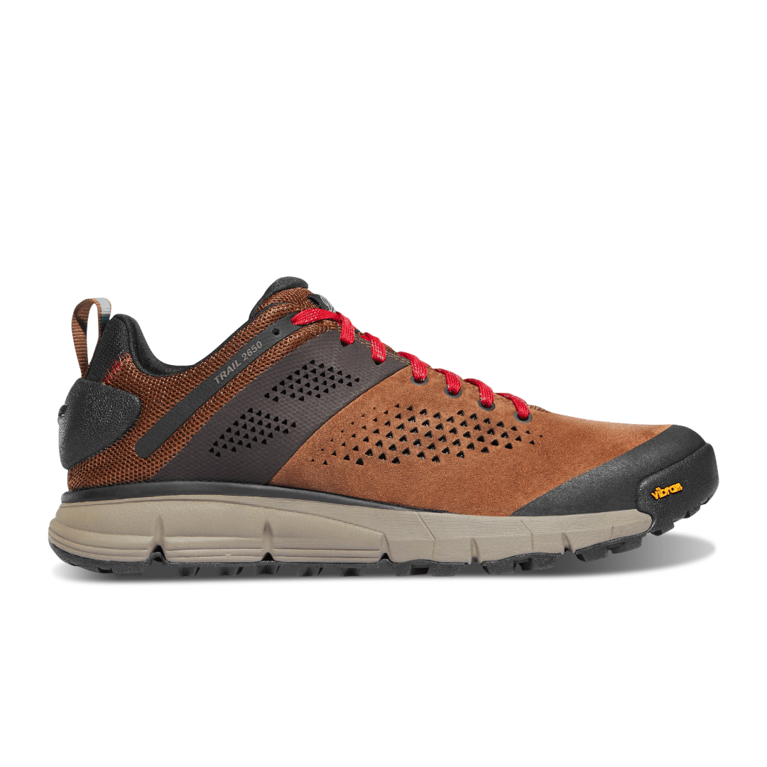 Danner Men's Trail 2650 Hiking Shoe - Brown/Red