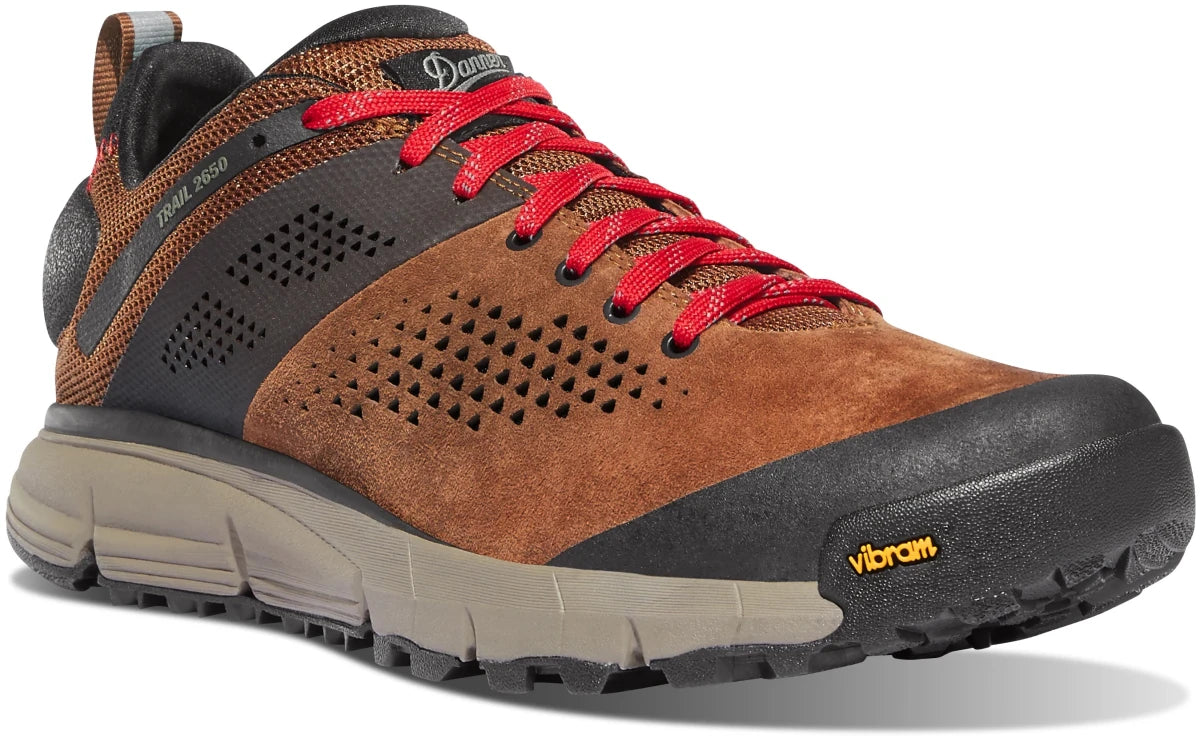 Danner Men's Trail 2650 Hiking Shoe - Brown/Red