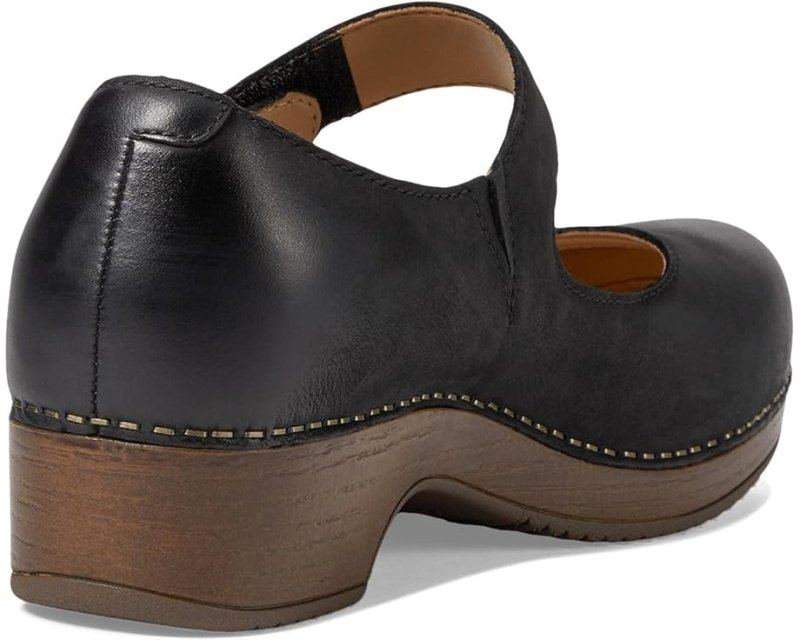 Dansko Women's Beatrice - Black Burnished Nubuck