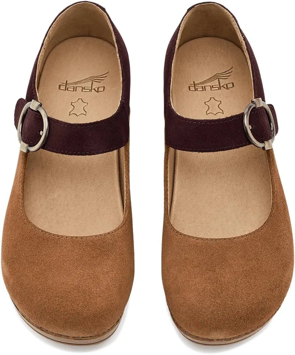 Dansko Women's Bonny Mary Jane - Tan/Mulberry