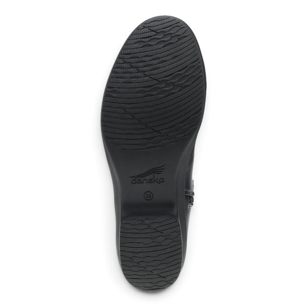 Dansko Women's Carissa Tall Boot - Black Leather
