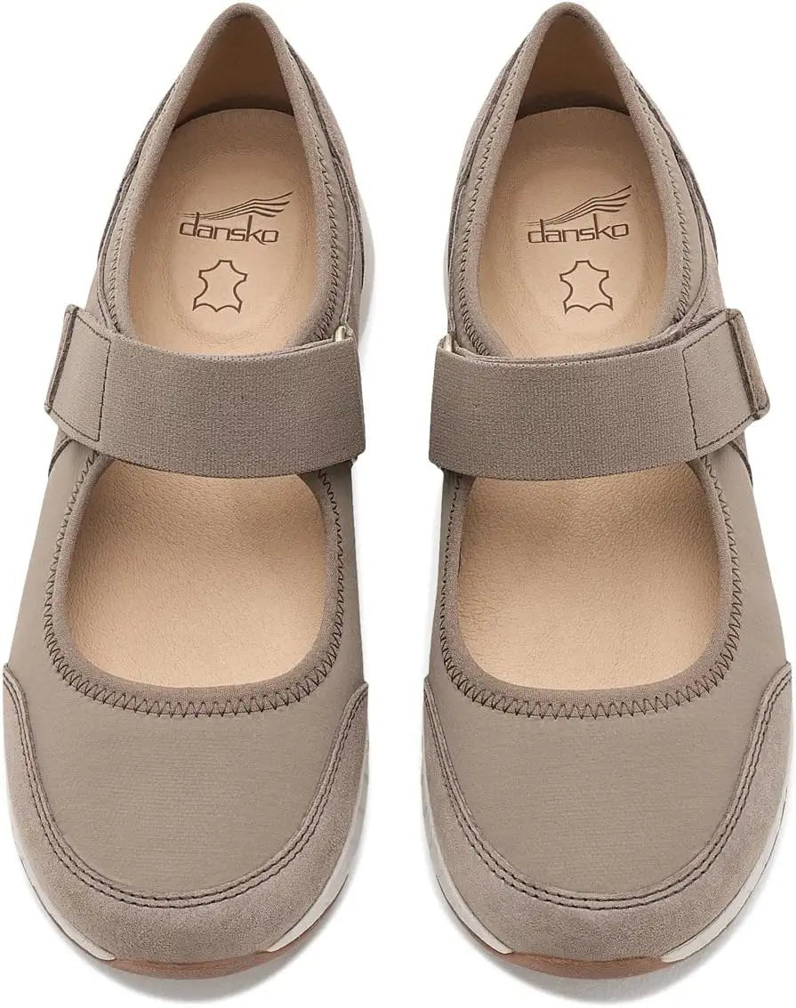 Dansko Women's Carolina Mary Jane Sneaker - Walnut Suede