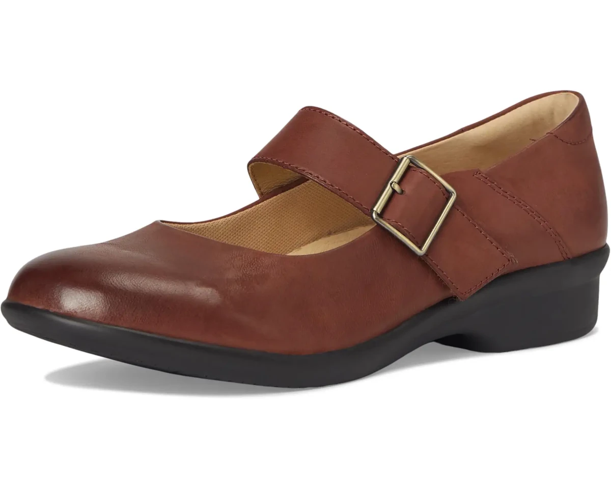 Dansko Women's Collette Mary Jane - Russet Burnished Nubuck