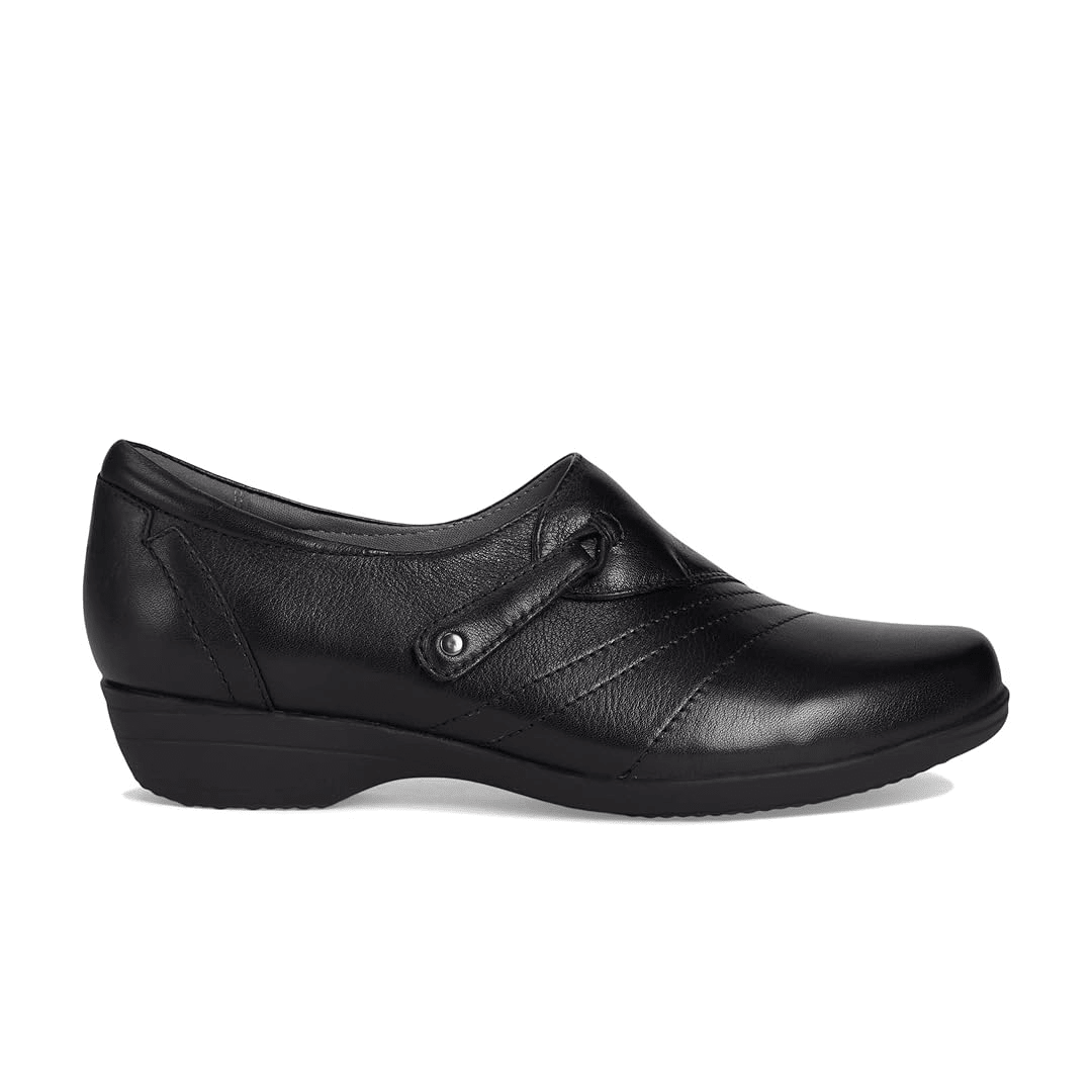 Dansko Women's Franny Loafer - Black (Wide Width)