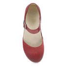 Dansko Women's Mae - Red Burnished Suede