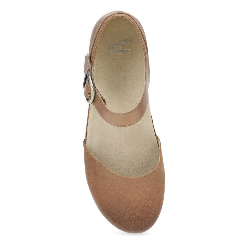 Dansko Women's Mae - Tan Burnished Suede