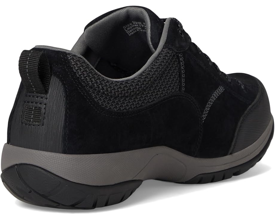 Dansko Women's Paisley Sneaker - Black Waterproof
