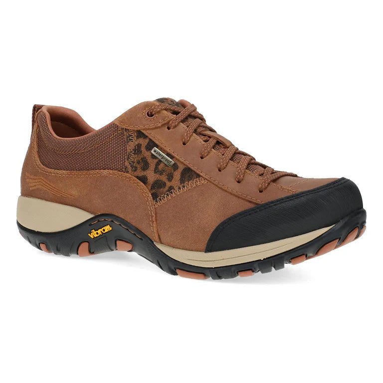 Dansko Women's Paisley Sneaker - Brown/Leopard Waterproof