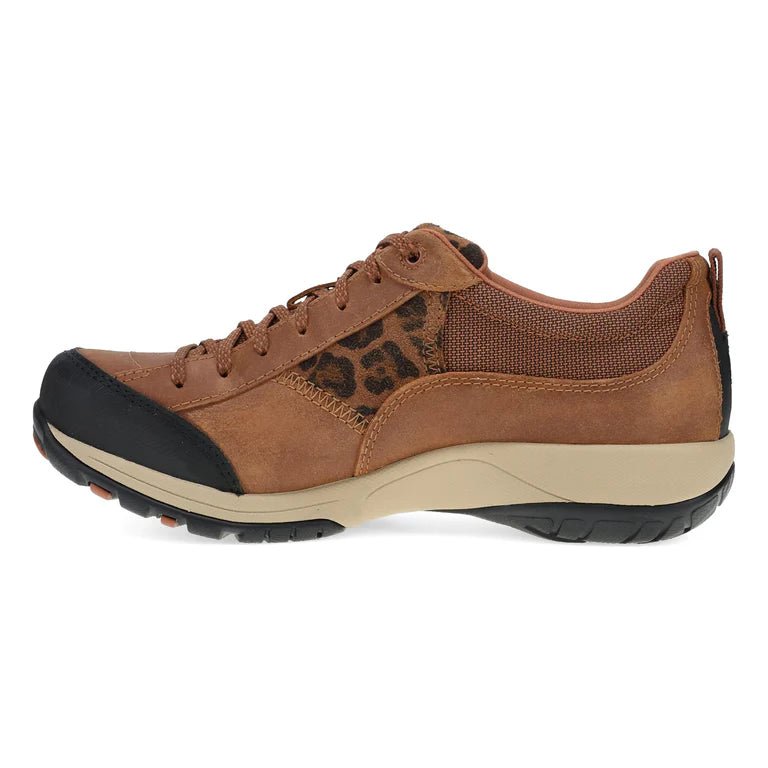 Dansko Women's Paisley Sneaker - Brown/Leopard Waterproof
