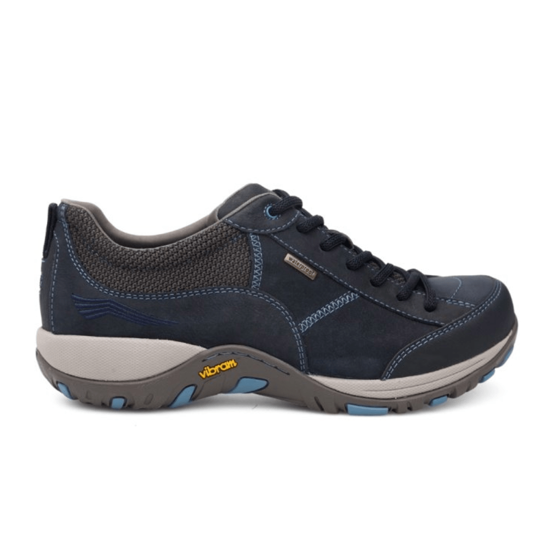 Dansko Women's Paisley Sneaker - Navy Waterproof (Wide Width)