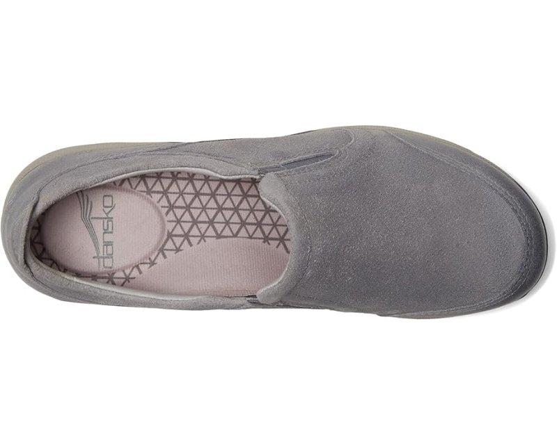 Dansko Women's Pippy - Grey Waterproof Burnished Suede