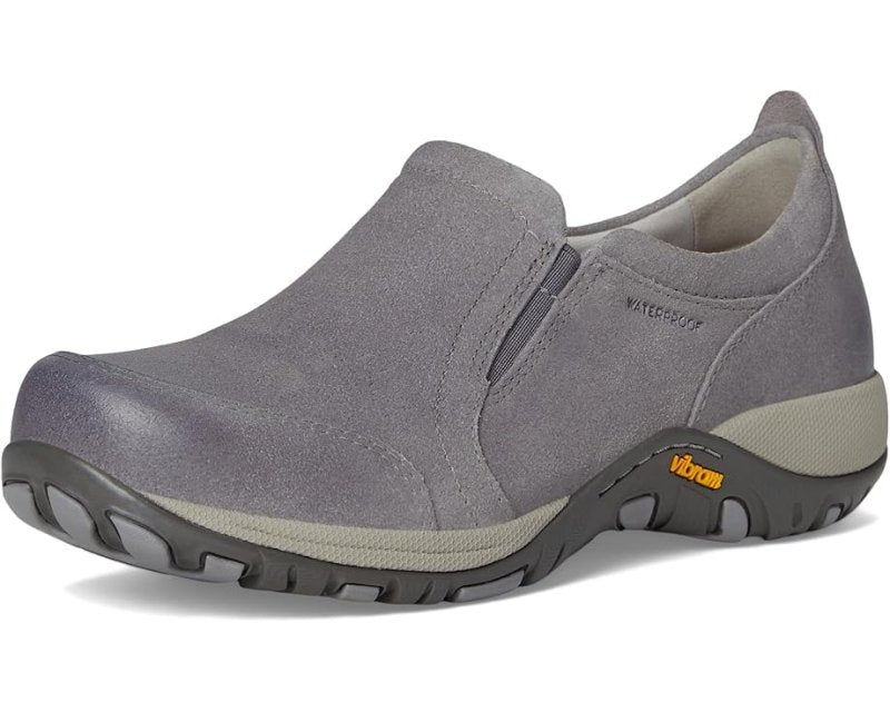 Dansko Women's Pippy - Grey Waterproof Burnished Suede