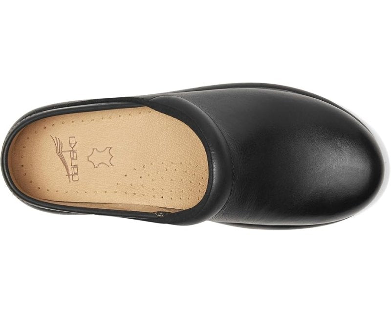 Dansko Women's Platform Pro - Black Burnished Nubuck