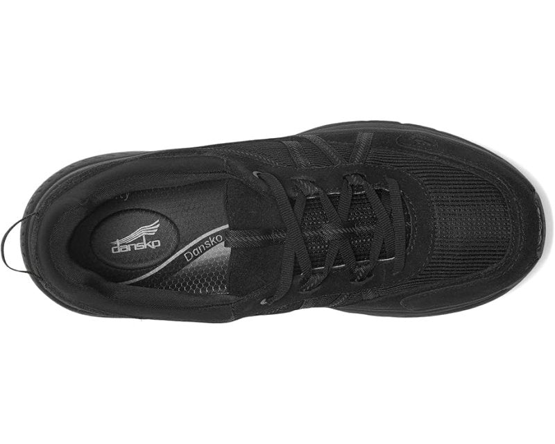 Seliga ShoesDansko Women's Poppy - Black/Black Suede