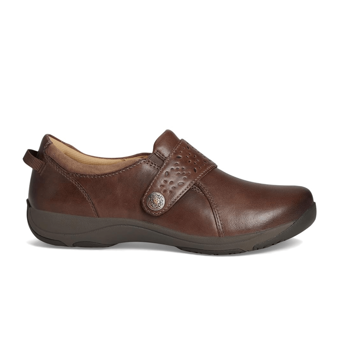 Dansko Women's Sallie Loafer - Stone Waxy Burnished